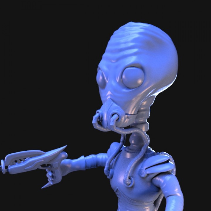 Retro Alien 1950's image
