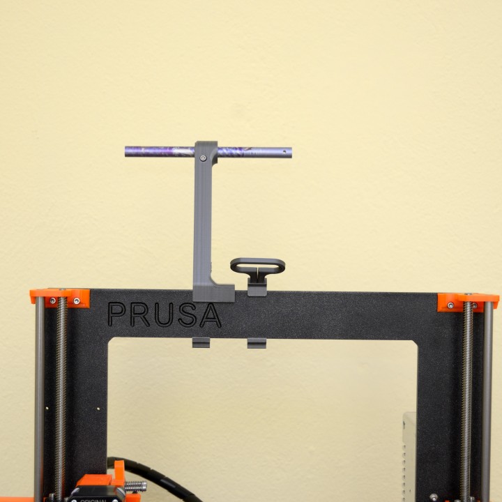 Versatile Spool Holder for Prusa MK2/3 (and 2020 extrusion frames) image