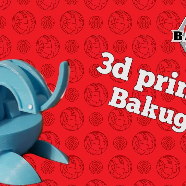 3d printed Bakugan Prototype image