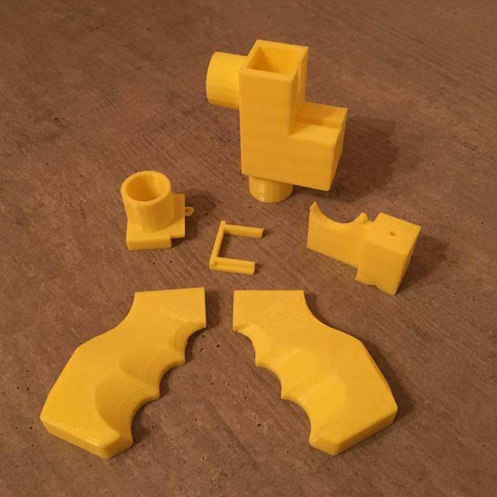 Nerf rival PVC adapter trigger version2 printable image