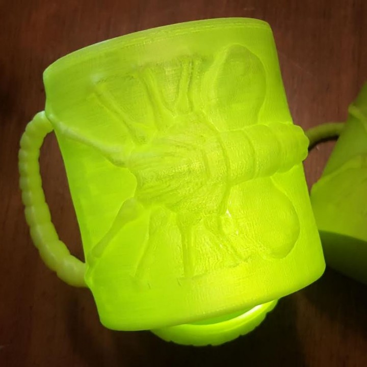 Alien Facehugger mug image