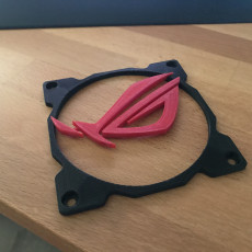 Picture of print of Fan Grill 120mm Republic of Gamers Logo 2 pieces