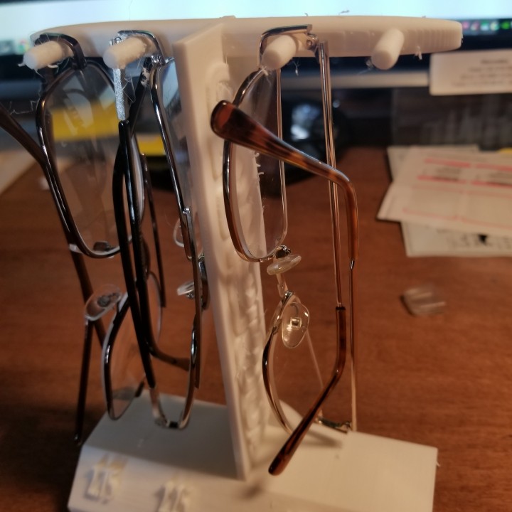 Eye Glass stand , Great for all of my different mag glasses image