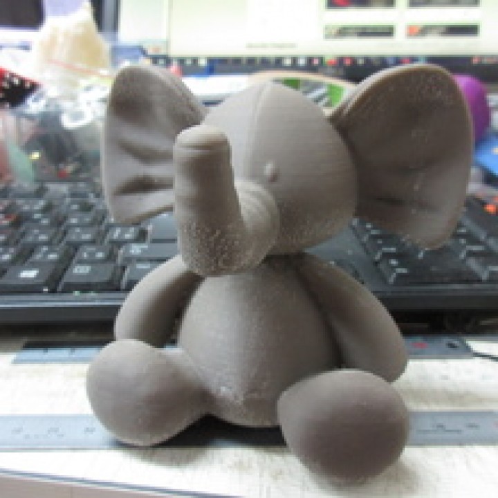 Toy elephant image