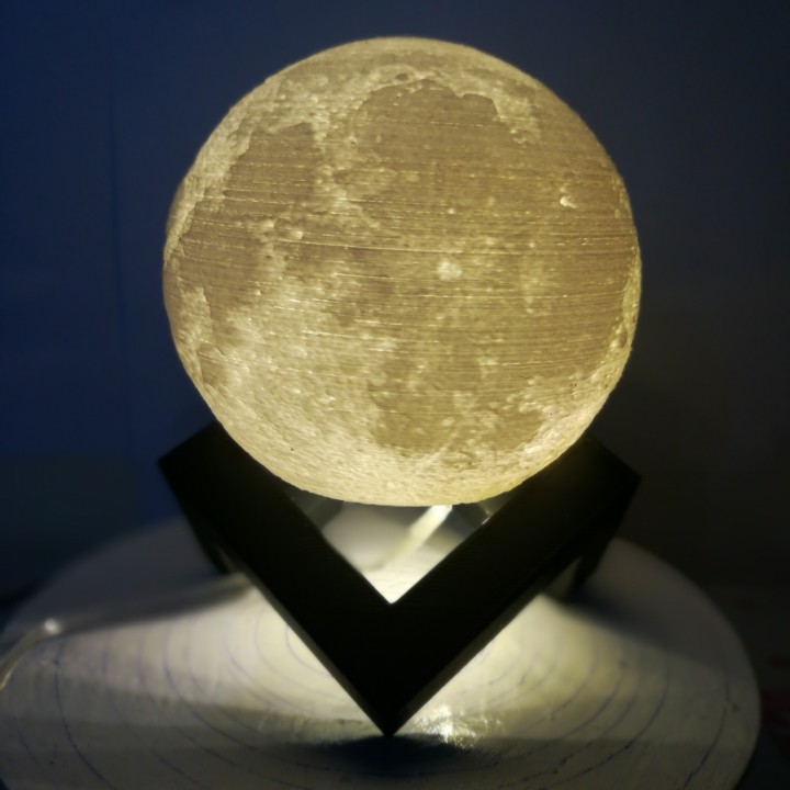 Moon Lamp Stand image