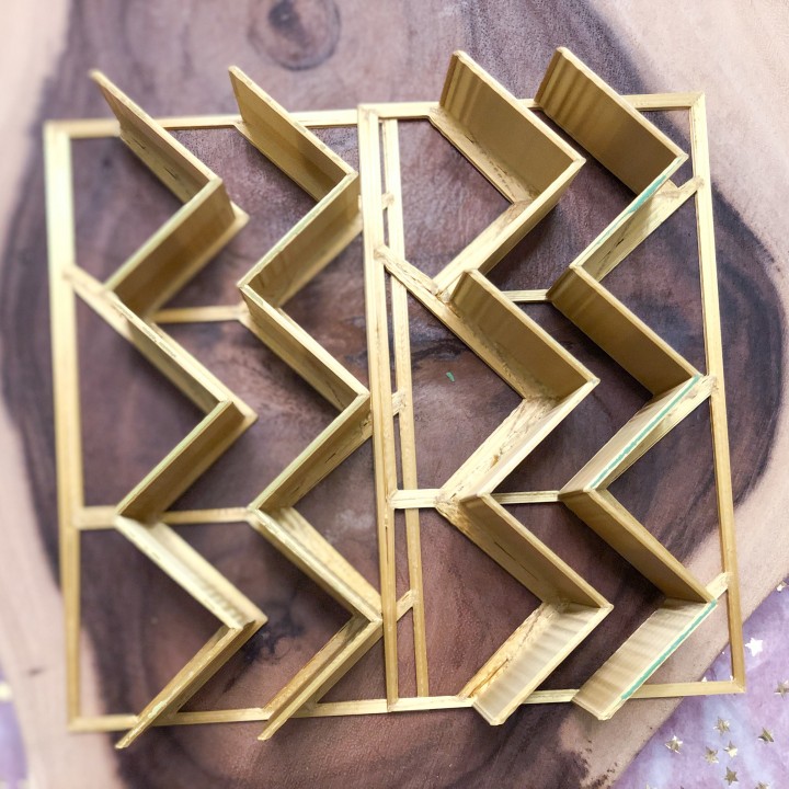 3D Printable Zig Zag Fondant Cutter by Kyle Apfel