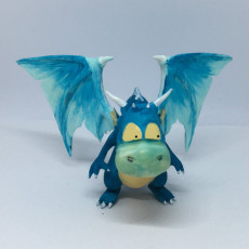 Picture of print of Cute dragon