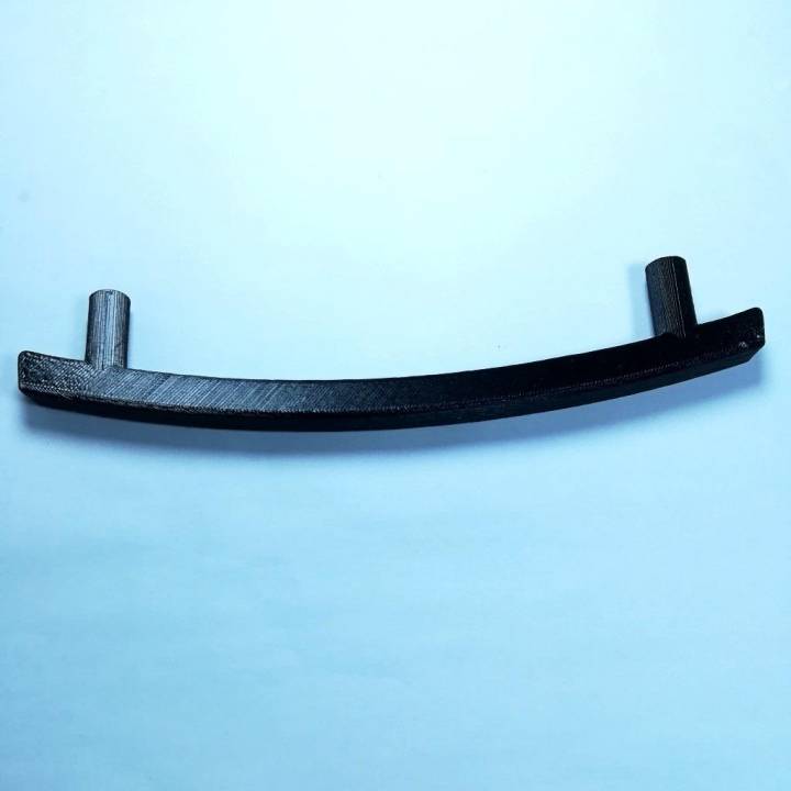 3D Printable Cabinet Handle by Sebastian Denk