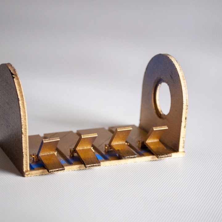 3D Printable Game of Thrones Desk Calendar by Wayne Jordan