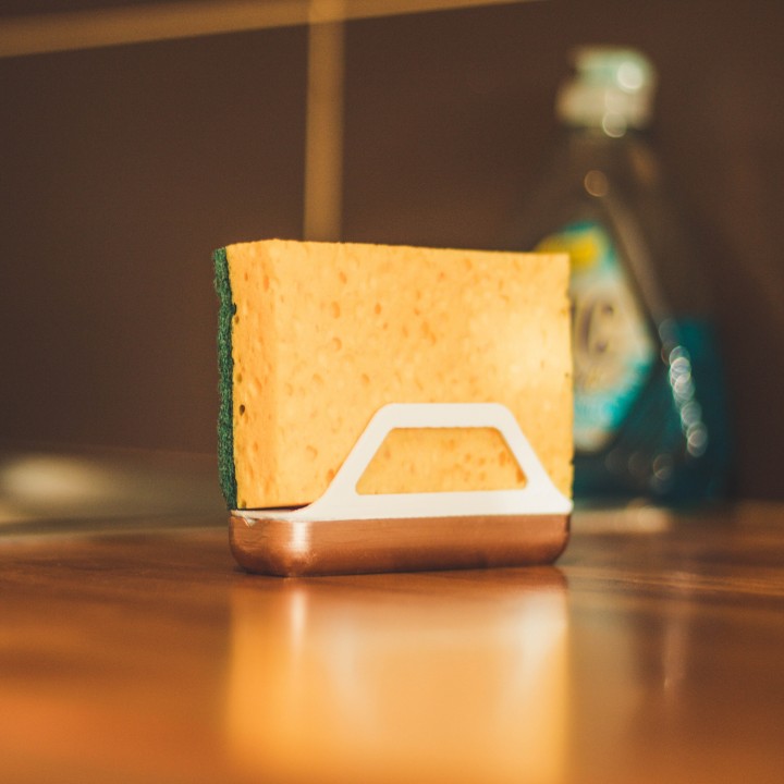 3D Printable Sponge Holder By Clement C.