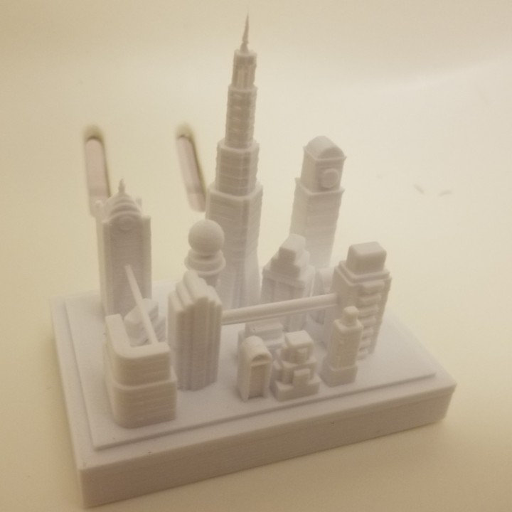 3D Printable Miniature Rapture City Bioshock Model by Kevin Ortiz