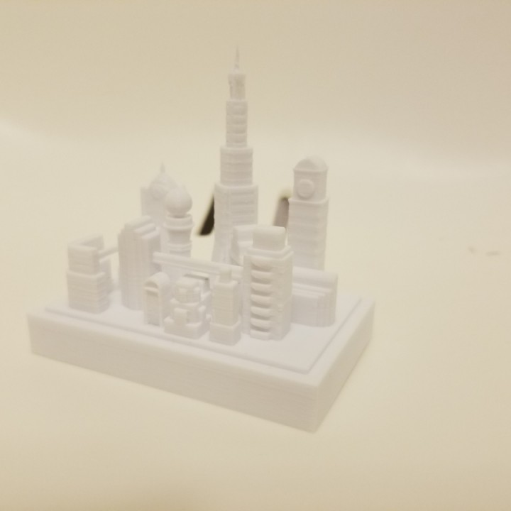 3D Printable Miniature Rapture City Bioshock Model by Kevin Ortiz