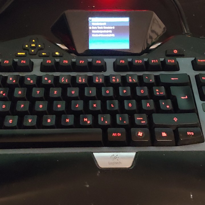 Logitech G19 Tastatur Fuss Links image
