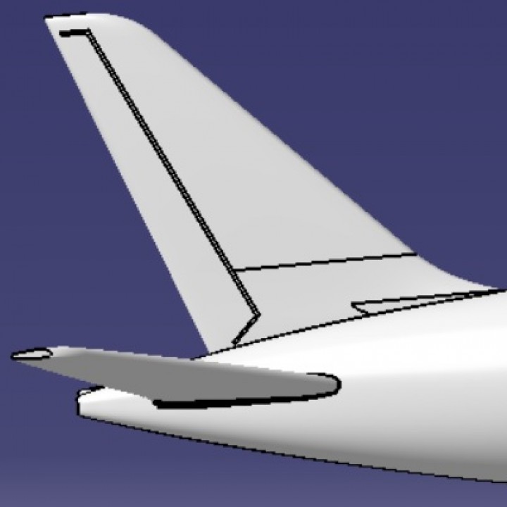 787-9 SNAP-FIT AIRPLANE MODEL image