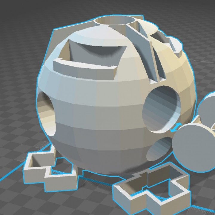 dome shaped stationary box image