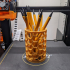 Honeycomb Pencil Pot - hexPot print image