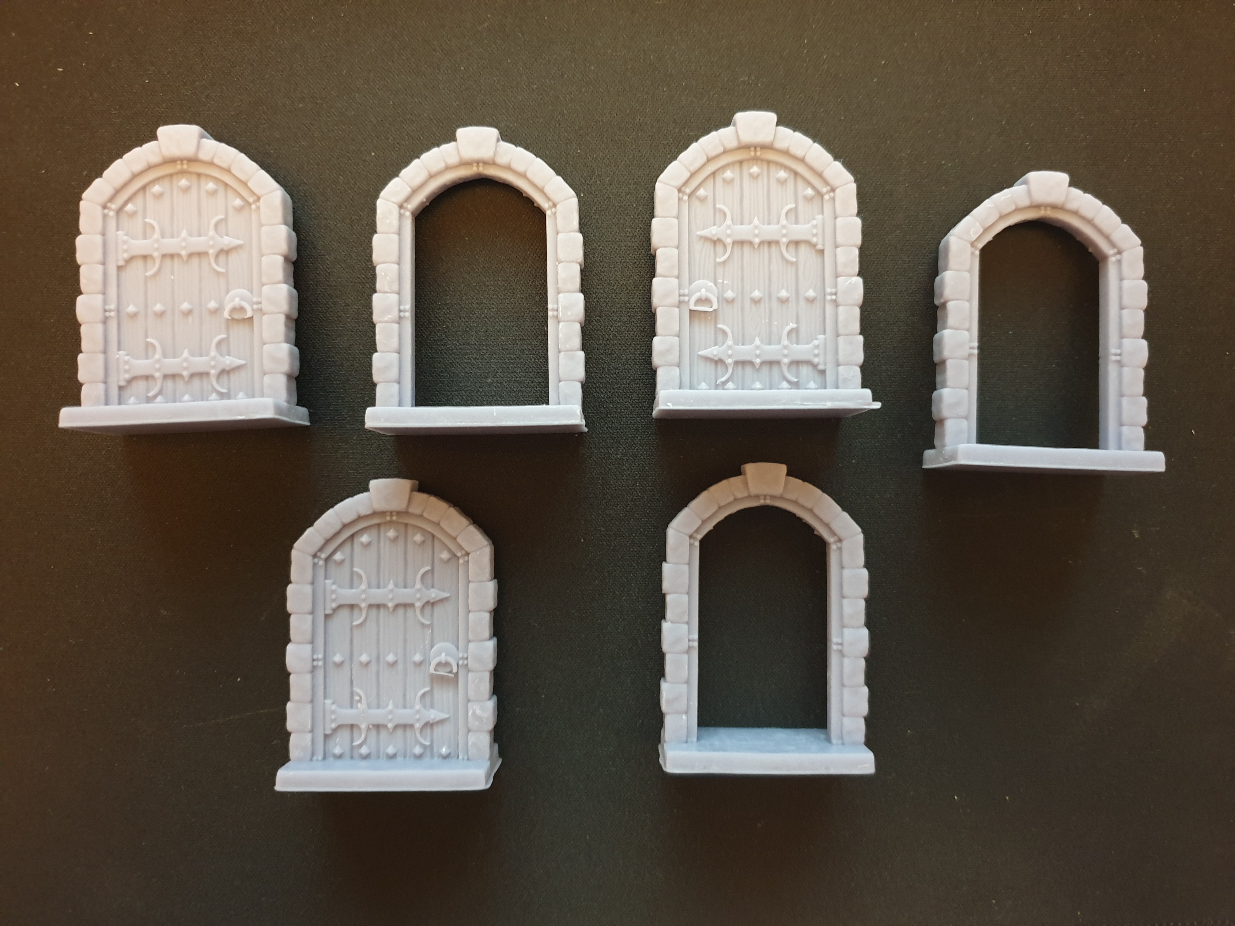 3D Printable Dungeon Doors by Soren Ian Sorensen