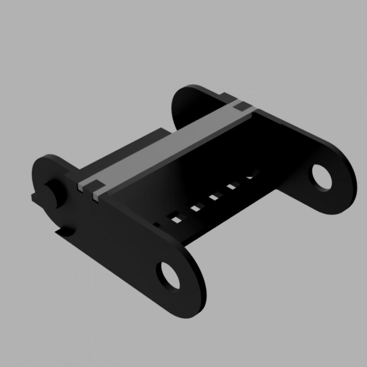 3D Printable Cable Chain / Drag Chain by Brodie Fairhall 3D Printable Cable Chain / Drag Chain by Brodie Fairhall