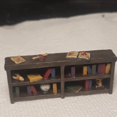 Picture of print of Bookcase for Gloomhaven