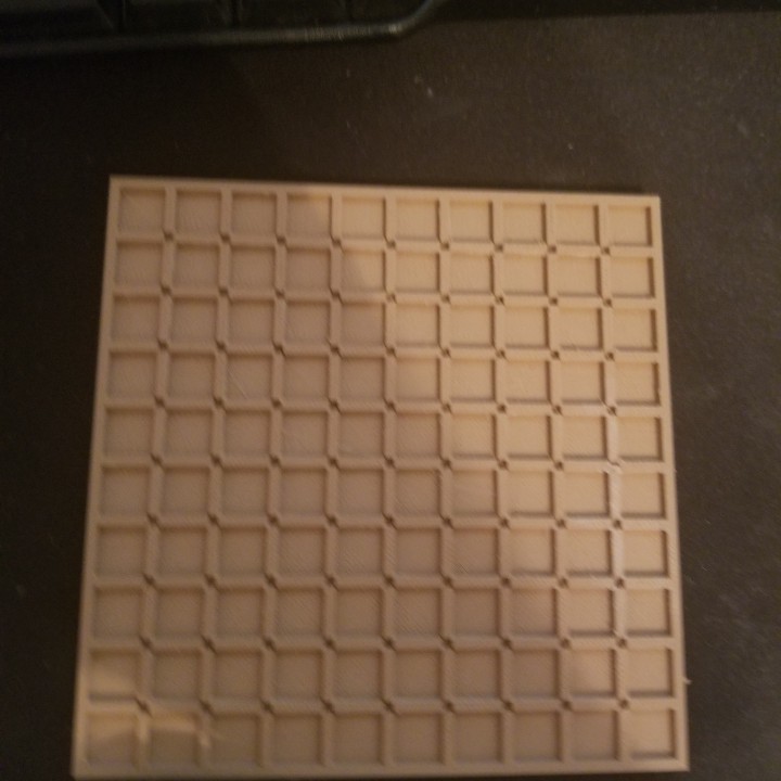 10 x 10 1 cm square grid image