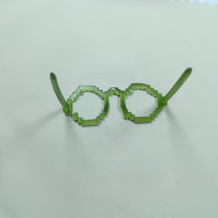 Minecraft party glasses image