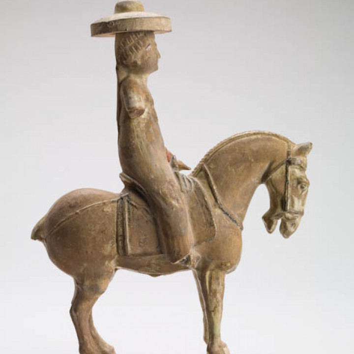 Chinese Equestrian figure (female) image
