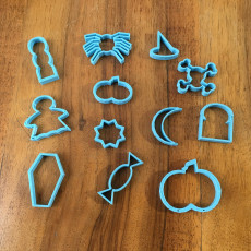 Picture of print of Haloween Cookie Cutters