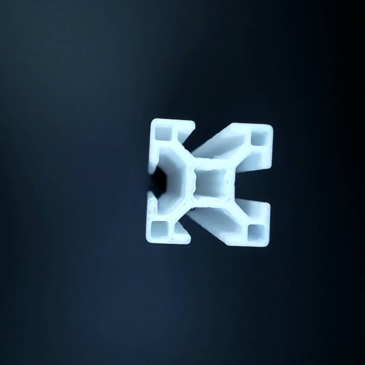 3D Printable 3030 Aluminium T-slot B-type Extrusion By Oscar Eriksson