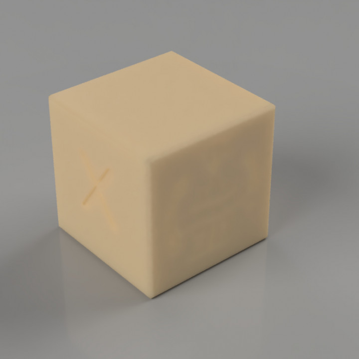 Calibration cube 25mm image