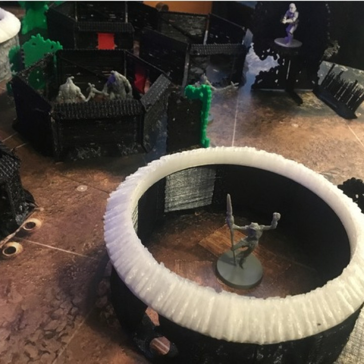 Huts for Conan Boardgames and other dungeon crawlers image