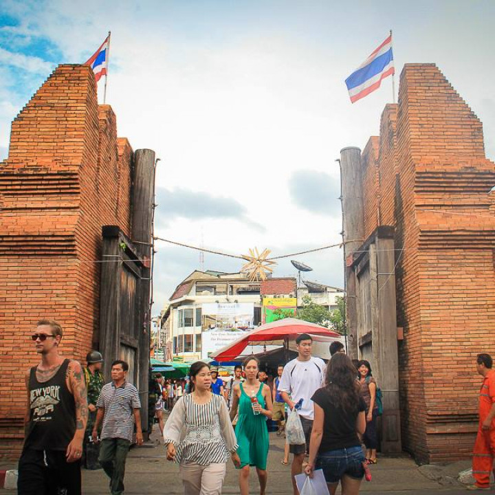Tha Phae Gate - Chiang Mai, Thailand image
