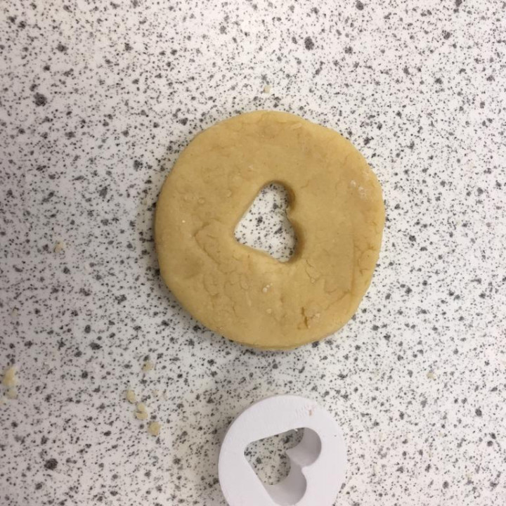 Miniature Cookie Heart Cutter image