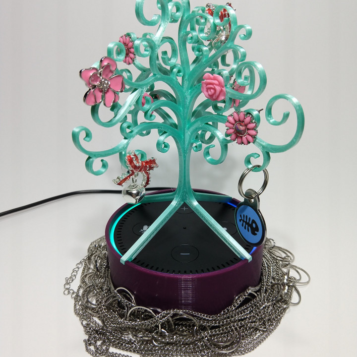 Jewelry Hanger Tree for Echo Dot (2nd Gen) image