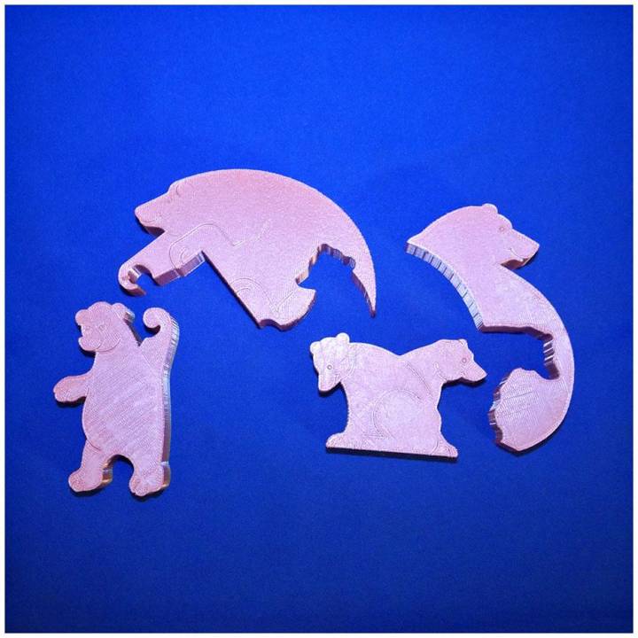 4 bears puzzle image