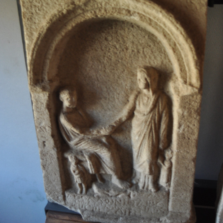 Funerary stele of Apollonios of Gaza image