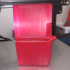 Designing a Parametric "Print in Place" Hinged Container Using Autodesk Fusion 360 print image