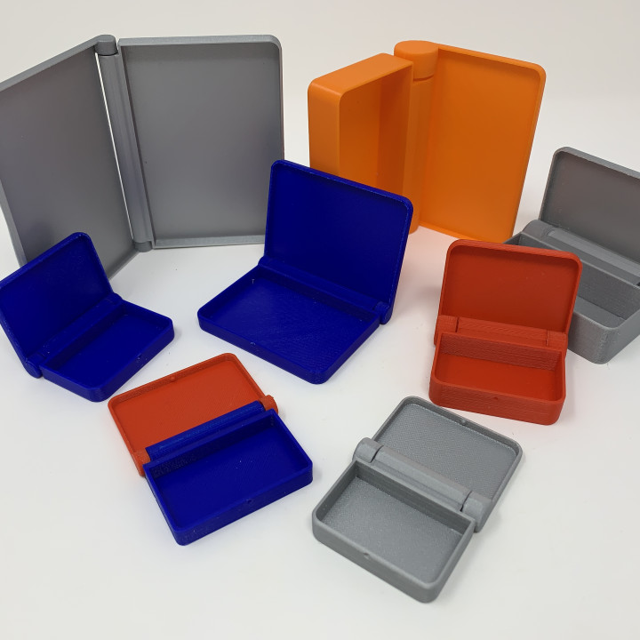Designing a Parametric "Print in Place" Hinged Container Using Autodesk Fusion 360 image
