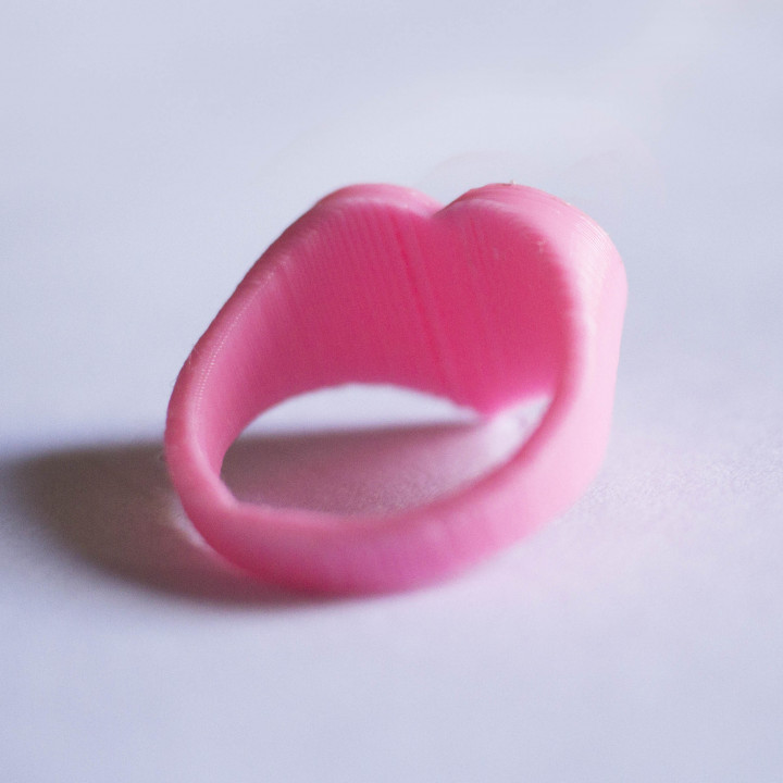 Valentines Day Heart Ring Gift image