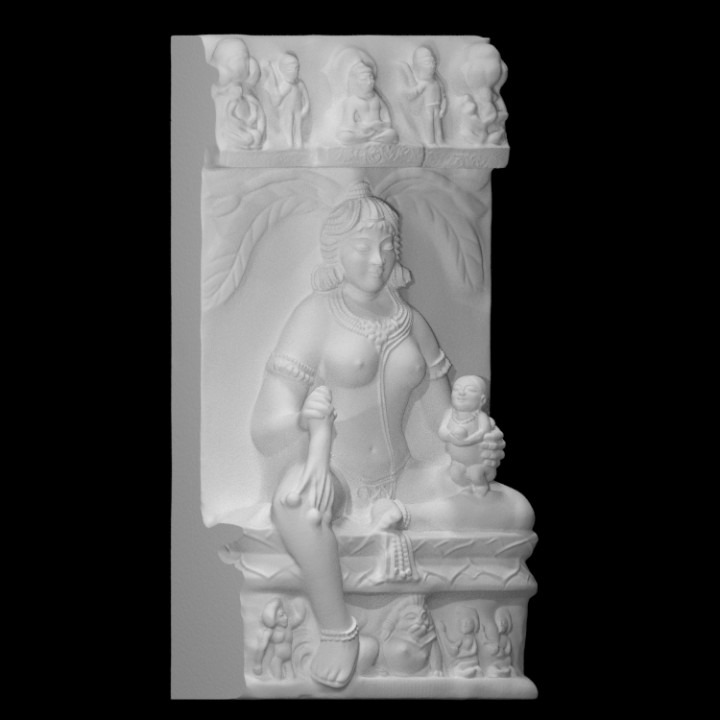 The Jain Goddess Ambika image