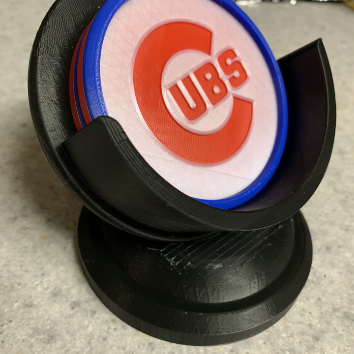 Cubs Pedestal Coaster Holder image