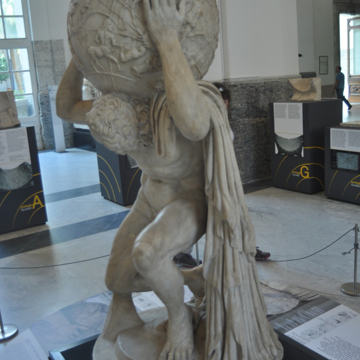 The Farnese Atlas image