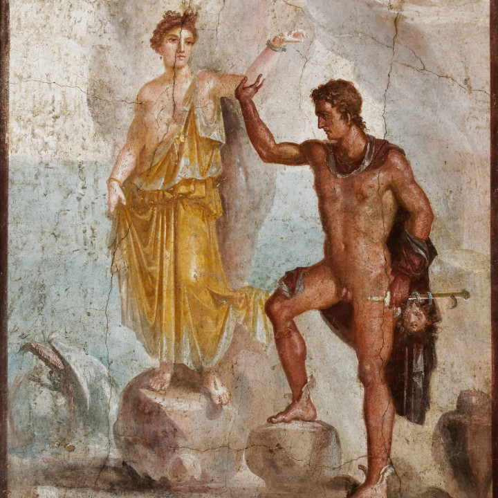 Relief depicting Perseus and Andromeda image