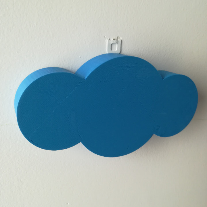 Decoración Nube pared/Cloud image