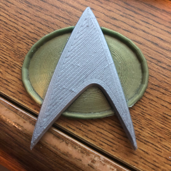 Star Fleet Communicator Badge (Star Trek TNG) image