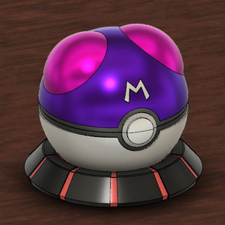 PokeMon Master Ball Echo Dot Case (2nd Gen) image