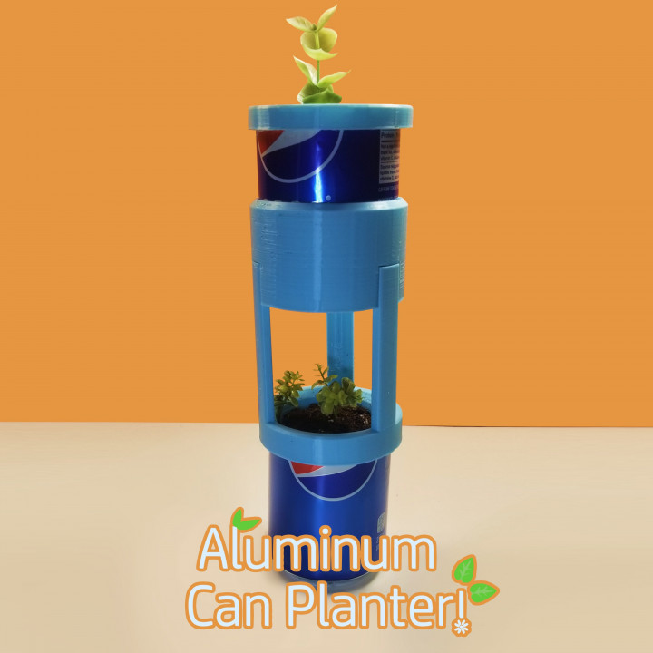 Aluminum Can Planter image