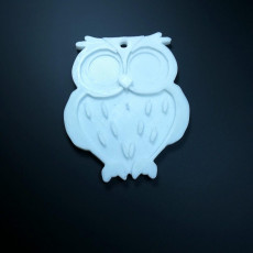 Picture of print of Owl Keychain