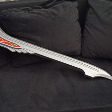 Picture of print of Devil May Cry 4 Red Queen Sword