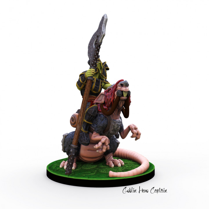 Goblin Hero Captain miniature image