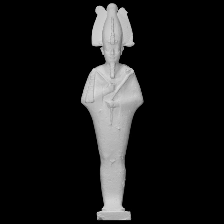 3d Printable Osiris Figurine By Scan The World